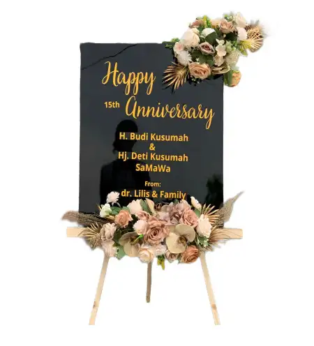 Papan Bunga Akrilik Merbung